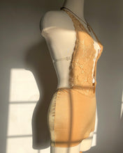 Load image into Gallery viewer, Vintage 1990's Mini Beige Dress