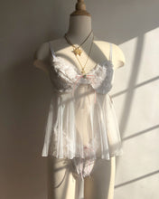 Load image into Gallery viewer, Vintage 1990's Babydoll & Thong Set
