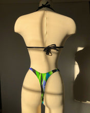Load image into Gallery viewer, Vintage 1990's Tropical 3 Piece Bikini Set