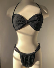 Load image into Gallery viewer, Vintage 1980's Black Bikini