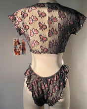 Load image into Gallery viewer, Vintage 1990's Butterfly Mesh Set