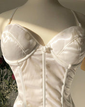 Load image into Gallery viewer, Vintage 1990's White Bustier