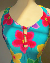 Load image into Gallery viewer, Vintage 1990's Flower One Piece Bikini
