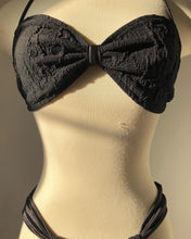 Load image into Gallery viewer, Vintage 1980's Black Bikini