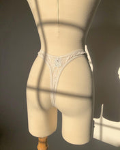 Load image into Gallery viewer, Vintage 1990's White Sheer Dress and Thong Set