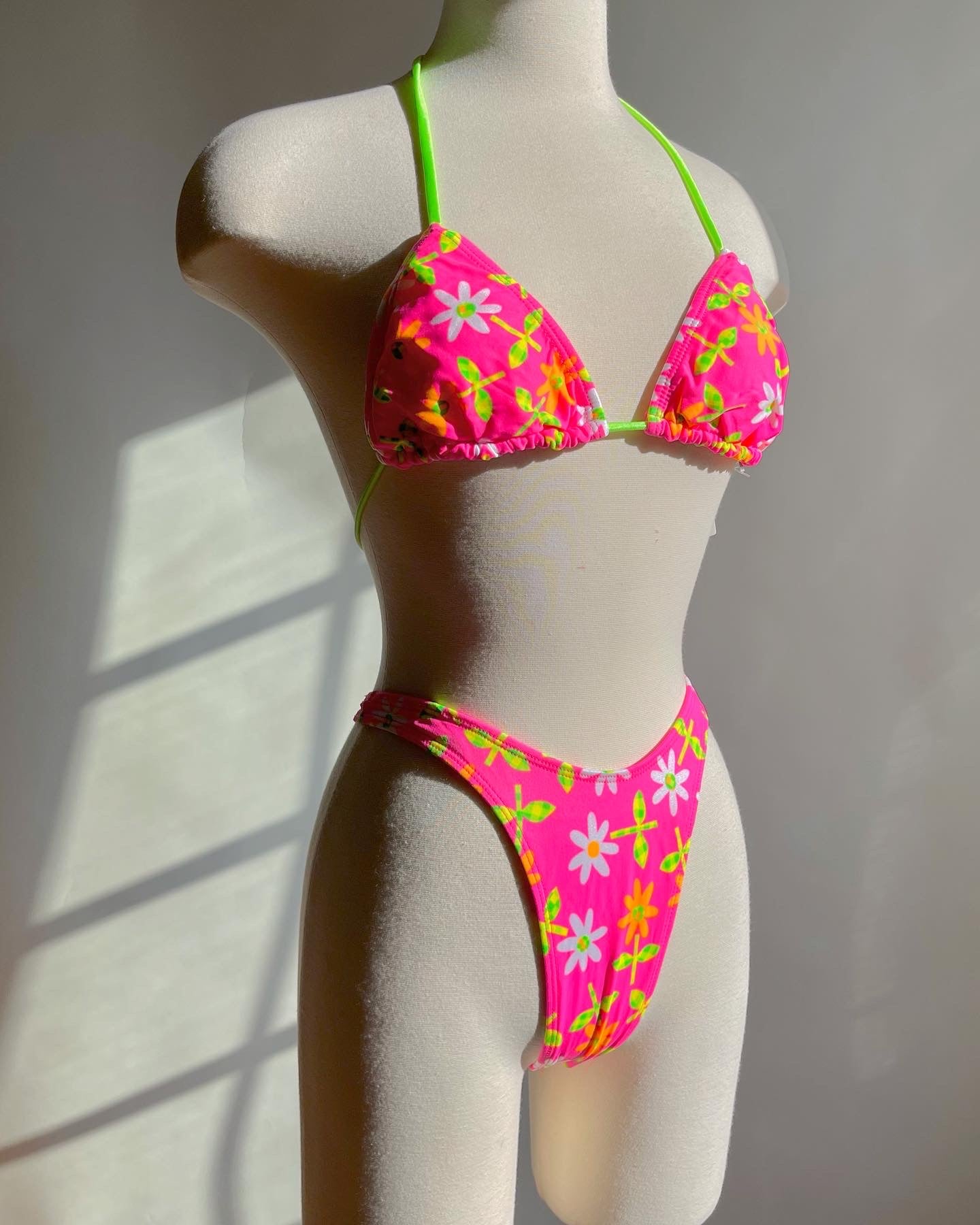 Vintage 1990's Flower Bikini