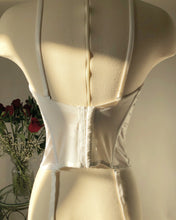 Load image into Gallery viewer, Vintage 1990&#39;s White Bustier

