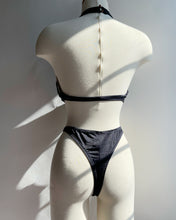 Load image into Gallery viewer, NWT Vintage 1990s Black Lingerie Set
