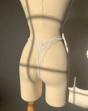 Load image into Gallery viewer, Vintage 1990&#39;s White Sheer Dress and Thong Set

